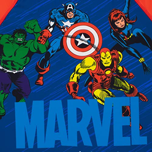 Marvel Boys Avenger Swim Set Swimwear for Kids Blue 5-6 Years