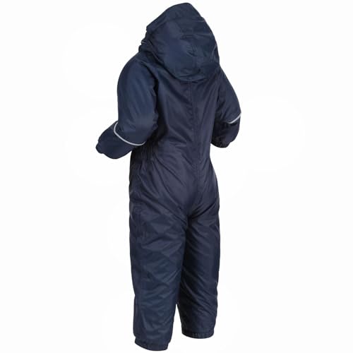 Regatta Kids Splosh III Waterproof Puddle Suit - Oxford Blue - 5-6 Yrs