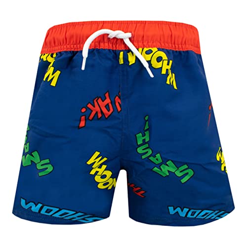 Marvel Boys Avenger Swim Set Swimwear for Kids Blue 5-6 Years