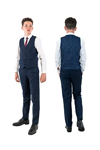 C&N boys' suits & blazers ,5Piece Premium suit, boys suit , boys waistcoat & kids suit with Free suit bag & coat hangers for boys wedding suits , suits for teenagers , boys waistcoat suit & boys suits