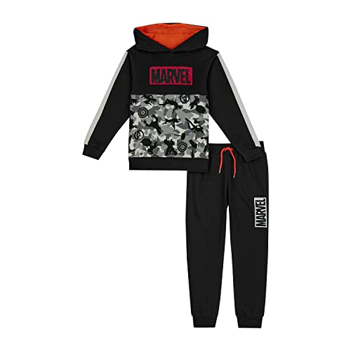 Marvel Boys Tracksuit, Boys Hoodie & Jogging Bottoms Set, Ages 4 to 10 Years Old (8-9 Years)