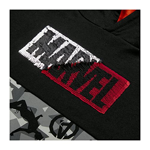 Marvel Boys Tracksuit, Boys Hoodie & Jogging Bottoms Set, Ages 4 to 10 Years Old (8-9 Years)