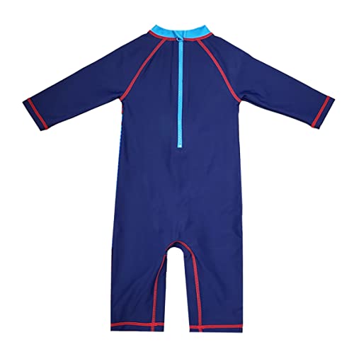 Boys Spiderman Swimsuit Swimming Suit All in One UPF40 Sun Safe (Spiderman, 3-4 Years)