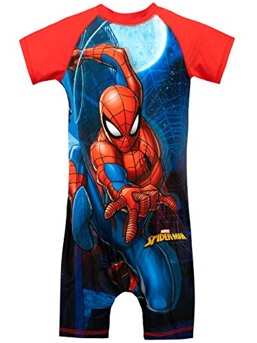 Marvel Boys Spiderman Swimsuit Red Age 4 to 5 Years