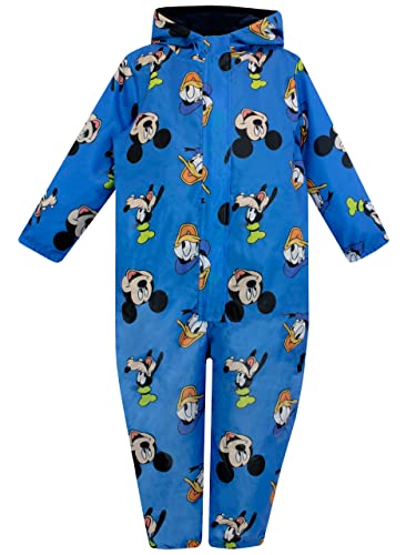 Disney Boys Puddle Suit Mickey Mouse Blue 4-5 Years