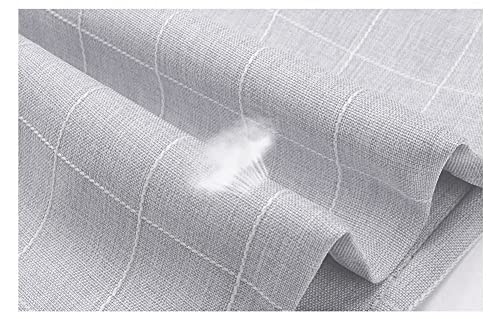 4PCS Page Boys Wedding Waistcoat, Check Vest Shirt Pants Set(Grey,10-11 Years,tag 150