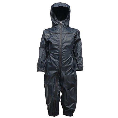Regatta Unisex Kids Paddle Rain Suit, Navy, Size 4 - 5 UK