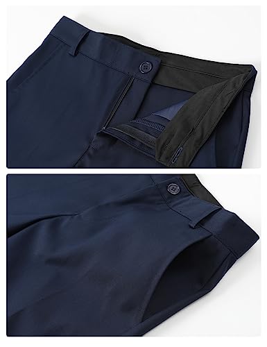 mintgreen Boys' Suits & Blazers, Wedding Outfit Party Formal Pageboy Prom Waistcoat & Trousers, Navy Blue, 9-10 Years, Tag 10