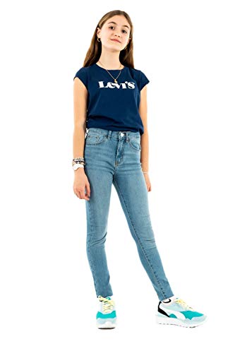 Levi's Kids 720 High Rise Skinny Girls, Blue, 12 Years