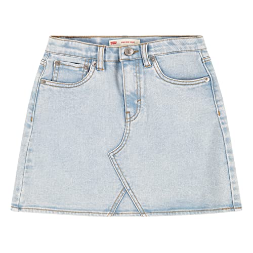 Levi'S Kids Lvg High Rise Denim Skirt Girl'S 12 Years Down And Out