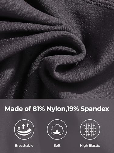 Girls Athletic Leggings with Pockets Girls Sports Leggings Full Length Yoga Workout Active Leggings Pants for Teen Girls (Pack of 1,Gray)