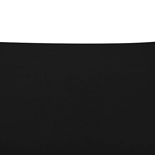 Alanna Jones Pack of 2 Cotton Rich Girls Black Leggings Ideal for School Casual Party Regular Wear Ages 7-13 Years (11-12 Years)