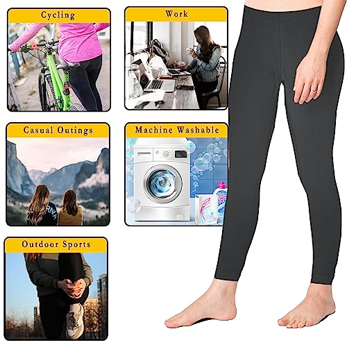 Sock Stack Leggings Pack of 2 Girls Black Legging Everyday Comfort Fit Super Soft Legging Cotton Rich with Added Stretch, 13 Years