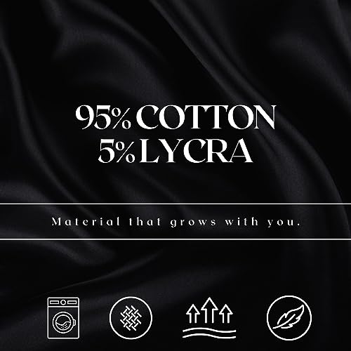 2 Pack Girl's Kid's Children Plain Stretch fit 95% Cotton Girls Leggings for Age Range 5 to 14 for Dance, Yoga, Exercise, Running or Dailywear (13/14 Years, Black)