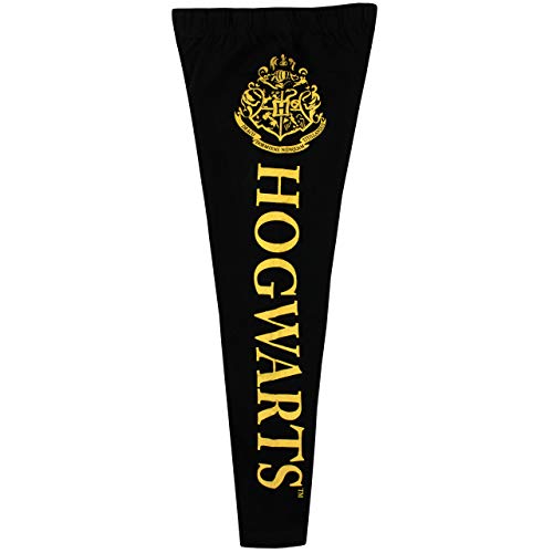 Harry Potter Girls Hogwarts Leggings Black Age 9 to 10 Years