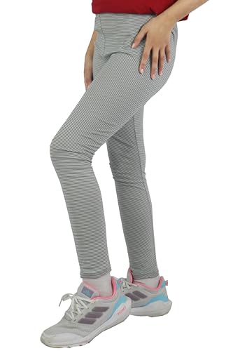 Bahob® 2 Pack Girl’s Leggings Pants for Kids Full Length Skin Tight, Stretch Fit Cotton Legging 5-6 to 13-14 Years (GPL-49-A 7-8 Years)