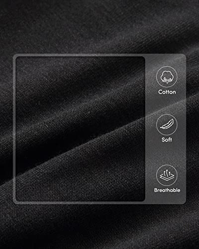 Adorel Girls Leggings Cotton Full Length Plain Pack of 3 Black 4-5 Years (Manufacturer Size: 110)