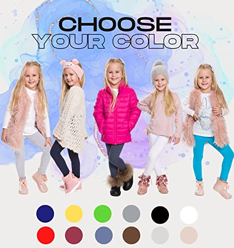 hi!mom Winter Girls Leggings Extra Warm Soft Cotton Kids Pants CHILD28