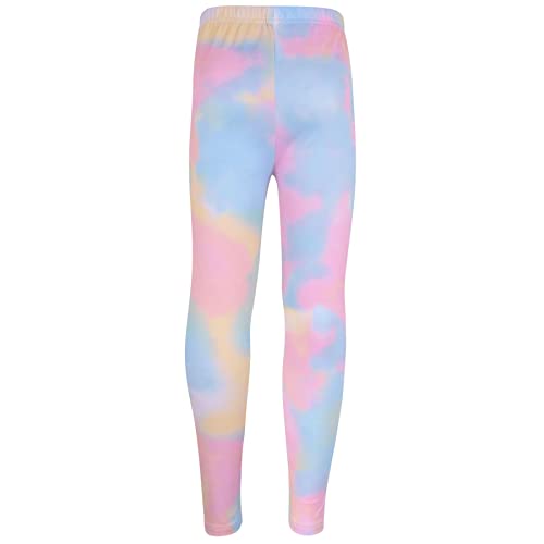 A2Z 4 Kids Girls Childrens Rainbow Galaxy - Tie Dye 254 Legging Rainbow_11-12