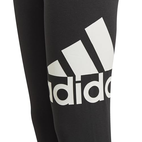 adidas Girl's Bl Leggings, Black/White, 13 Years UK