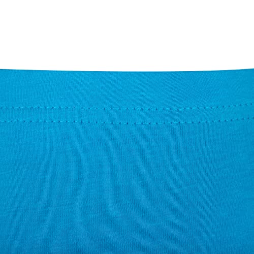 Kids Children Full Length Plain Cotton Leggings Cycling Casual Wear Trouser Legging Solid Tights Pants for Kids Ages (9-10 Years, Turquoise)