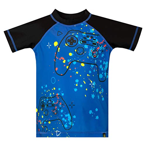 Harry Bear Boys Swim Set Gaming Black 9-10 Years