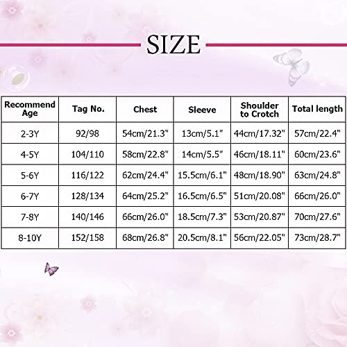 HUAANIUE Girls 2-12Y CocoTree with Heart Swimming Suit 50+UV Sun Protection Swimsuit Costume