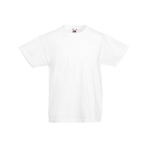 Fruit of the Loom Childrens/Kids Original Short Sleeve T-Shirt (9-11 Years) (White)