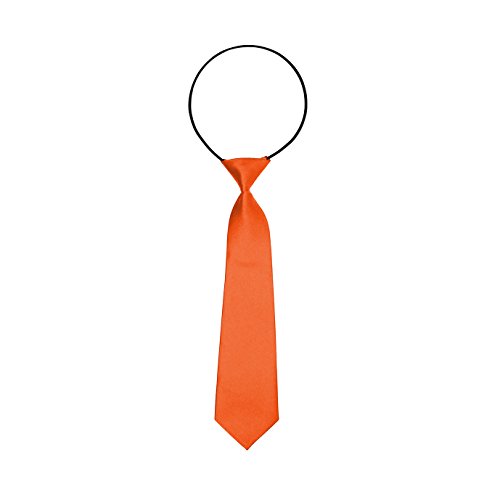 Oblique-Unique® Child Kids School Boy Wedding Celebration Elastic Neck Tie