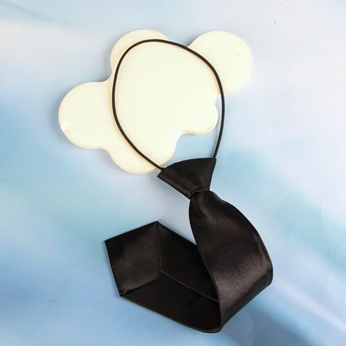 Pre Tied Kids Necktie, Elastic Boys Girls Neck Tie Satin Plain Black School Tie, Adjustable Uniform Tie Satin Plain Black Elastic Slim Ties Soft Polyester For Formal Occasions Graduations (11*3 Inch)