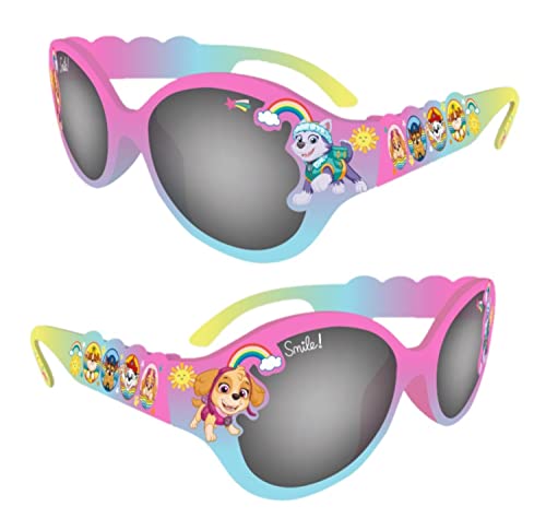 AFB Paw Patrol Skye and Everest Children's Character Sunglasses 100% UV Protection, Multicoloure, 12 cm