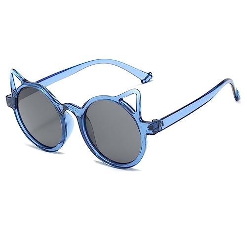 SECALIFE Kids Sunglasses Kids Party Sunglasses, Rubber Flexible Kids Sunglasses Polarized Toddler Sun Glasses for Baby Boys and Girls Shades UV400 Protection, Blue