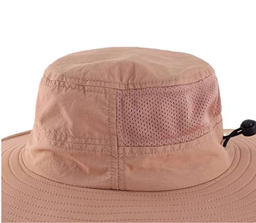 Magracy Toddler Kids Adventure Sun Hat Waterpoof UPF 50+ Protection Bucket Hat for Boy Girl Adjustable Dark Khaki L