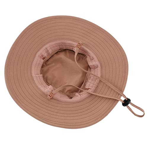 Magracy Toddler Kids Adventure Sun Hat Waterpoof UPF 50+ Protection Bucket Hat for Boy Girl Adjustable Dark Khaki L