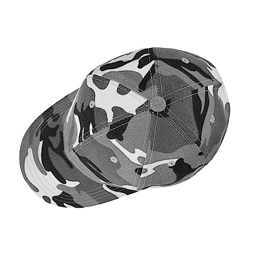 Afinder Mens Teen Boys Camouflage Baseball Cap Sun Protection Large Visor Cotton Sun Hats Headwear Breathable Outdoor Sports Cycling Camping Fishing Hunting Travel Beach Tennis Golf Hat Cap