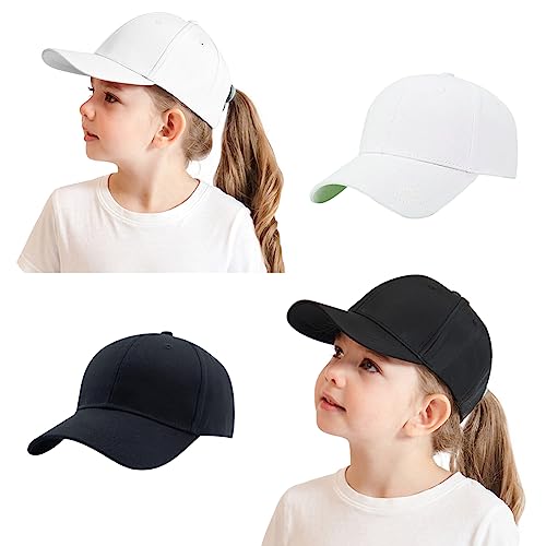 Childrens Kids Baseball Cap Hat Boys Girls Adjustable Cotton Baseball Cap Children School Caps Kid Caps Sport Baseball Cap Plain Peaked Cap Trucker Hat Summer Hat Boys Girls Sun Hat Sun Protection Hat