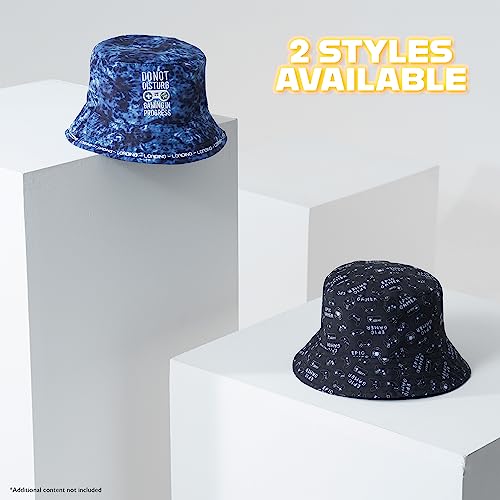 CityComfort Bucket Hat Kids Gamer Sun Hat for Boys and Girls Summer Hat, Children's Sun Hats Sun Protection Breathable Beach Summer Accessories for Kids and Teens (Black)