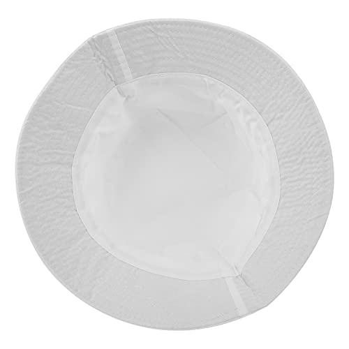 TopTie Classic Kids Cotton Bucket Hat Summer Outdoor UV Sun Protection Hat for Boys Girls-Beige