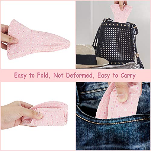 2 Pack Baby Sun Hats, Wide Brim Baby Girls Toddler Sun Hat with UV Protection, Cotton Beach Hat Summer Cap with Chin Strap for Infant Kids Toddler Pink, White