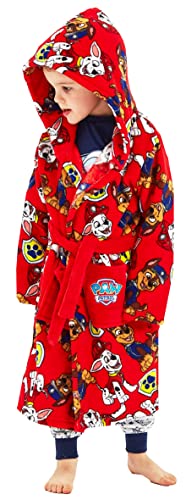 Boys Paw Patrol Dressing Gown Bathrobe Character Wear (Paw Patrol, 2-3 Years)