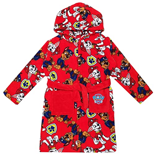 Boys Paw Patrol Dressing Gown Bathrobe Character Wear (Paw Patrol, 2-3 Years)