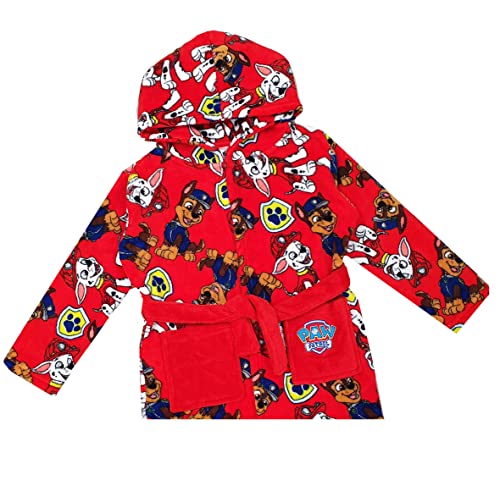 Boys Paw Patrol Dressing Gown Bathrobe Character Wear (Paw Patrol, 2-3 Years)