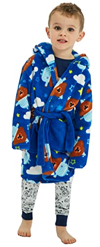 Boys Hey Duggee Dressing Gown Bathrobe Character Wear (Hey Duggee, 4-5 Years)