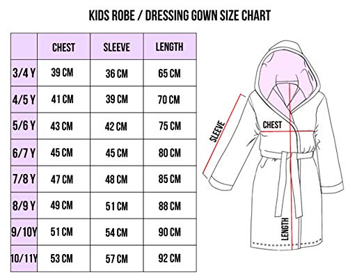 Minecraft - Dressing Gown - Kids Fleece Hooded Dressing Gown with Creeper Design Official Merchandise - Boys Dressing Gowns for Kids - Boys' Sleepwear & Robes - Age 9-10 Years