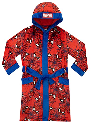 Spiderman Boys Spider-Man Dressing Gown , Multicoloured, 5-6 Years