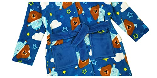 Boys Hey Duggee Dressing Gown Bathrobe Character Wear (Hey Duggee, 4-5 Years)