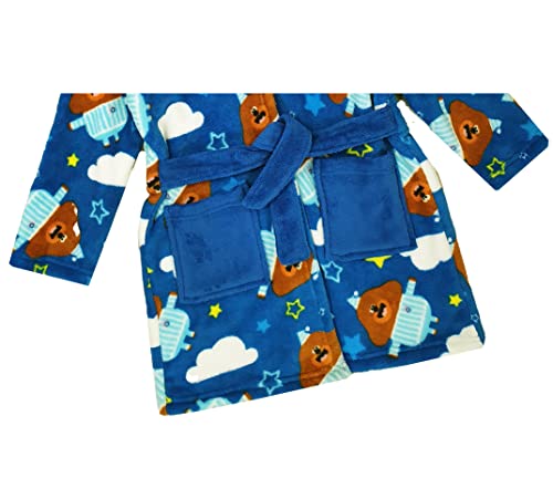 Boys Hey Duggee Dressing Gown Bathrobe Character Wear (Hey Duggee, 4-5 Years)