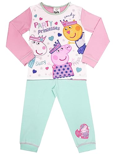 Girls Peppa Pig Pyjamas Character Nightwear (Peppa Pig - Party, 3-4 Years)
