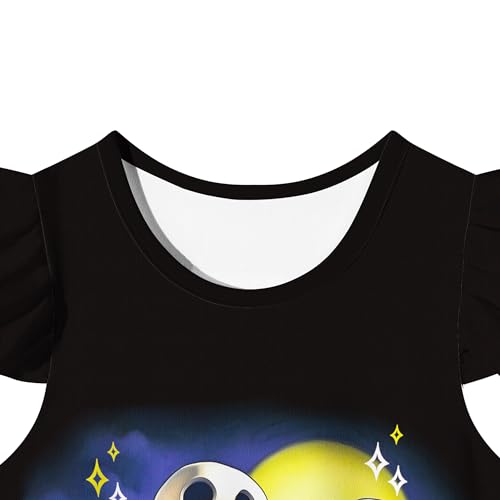 Brigcalki Girls Pyjamas Robe Girls Nightie Short Sleeve Sleepwear Pyjamas Girls Nightdress Kids6-7 Y