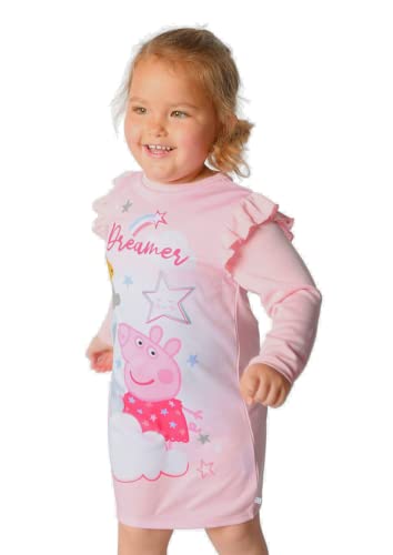 Brand Threads Peppa Pig Girls Nighty (3-4 Years) Pink